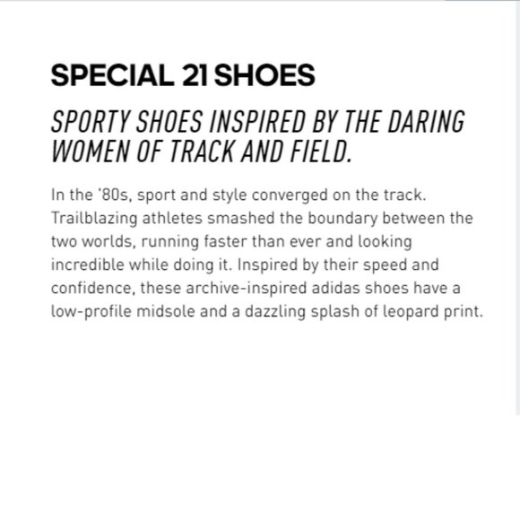 ADIDAS ORIGINAL LEOPARD PRINT SPECIAL 21 SHOES-US 10 - Picture 3 of 9